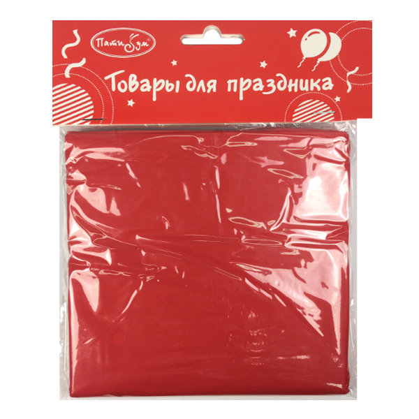 Скатерть полиэтиленовая Красная / Red