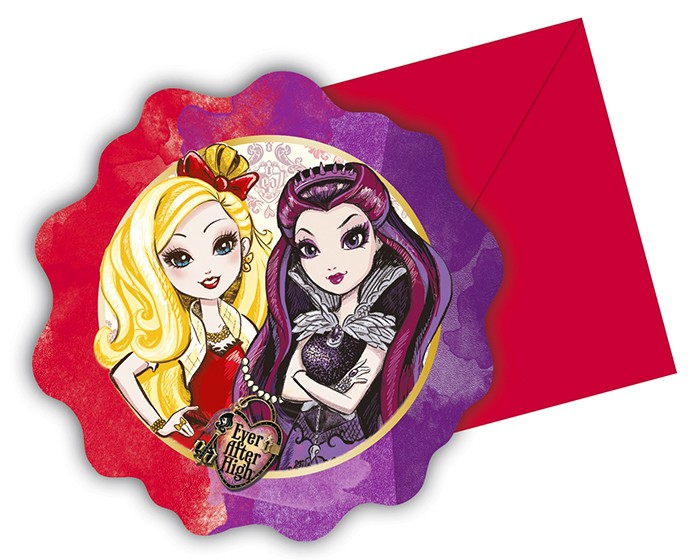 Приглашения "Эвер Афтер Хай" / Ever After High