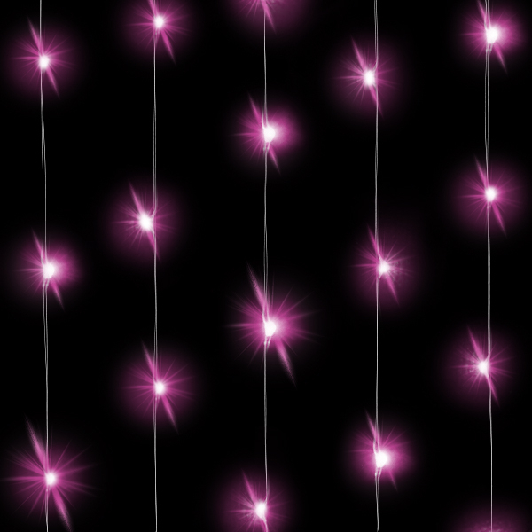Светодиодная нить Розового свечения 30 Led 1